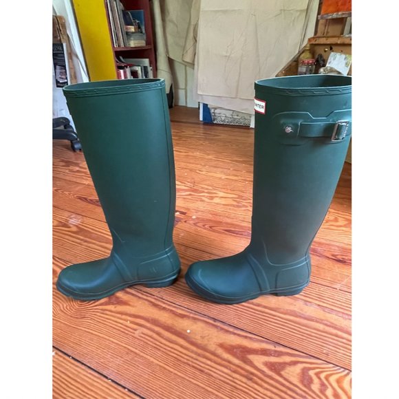 Hunter Tall Rain Boots size 9 - Picture 6 of 10